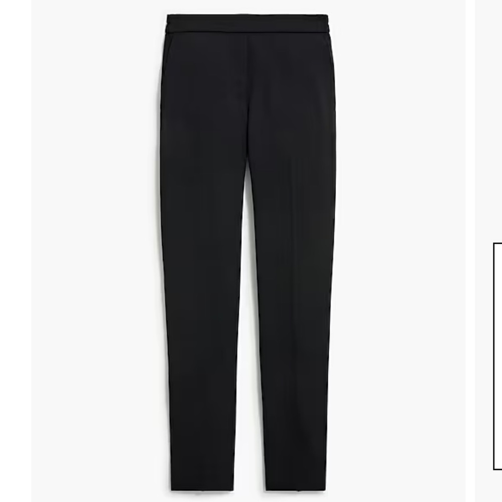 J. CREW Factory Jamie Pant in Black 18 Tall NWT